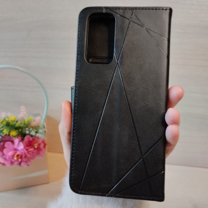 Чохол для xiaomi redmi Note 12 pro 4g книжка підставка з хлястиком і візитницею Business Leather - Зображення 2