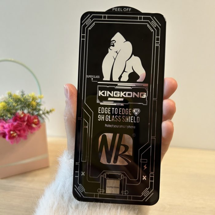 Скло на екран для xiaomi redmi Note 10 / 10s 11/11s 4g з чорною рамкою та повною клеєною - Зображення 6