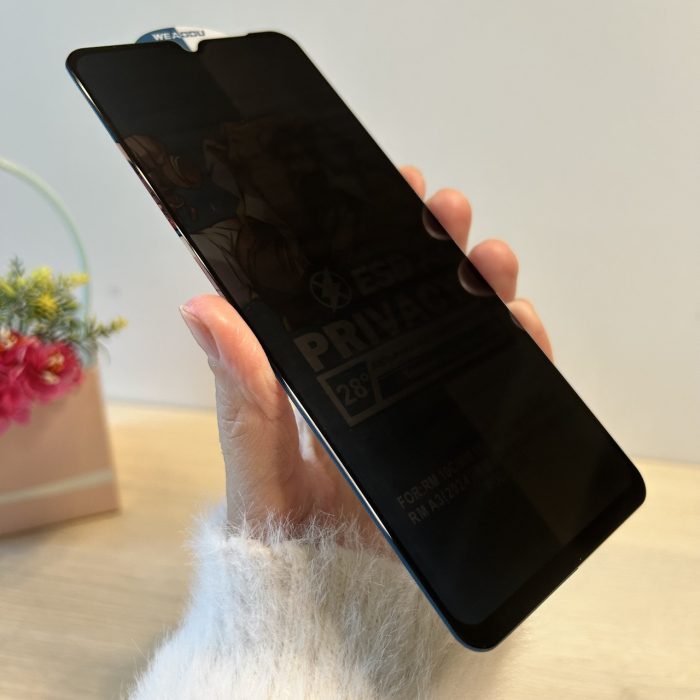 Скло для xiaomi redmi A3 захисне на екран із функцією Антишпіон Privasy Glass - Зображення 7