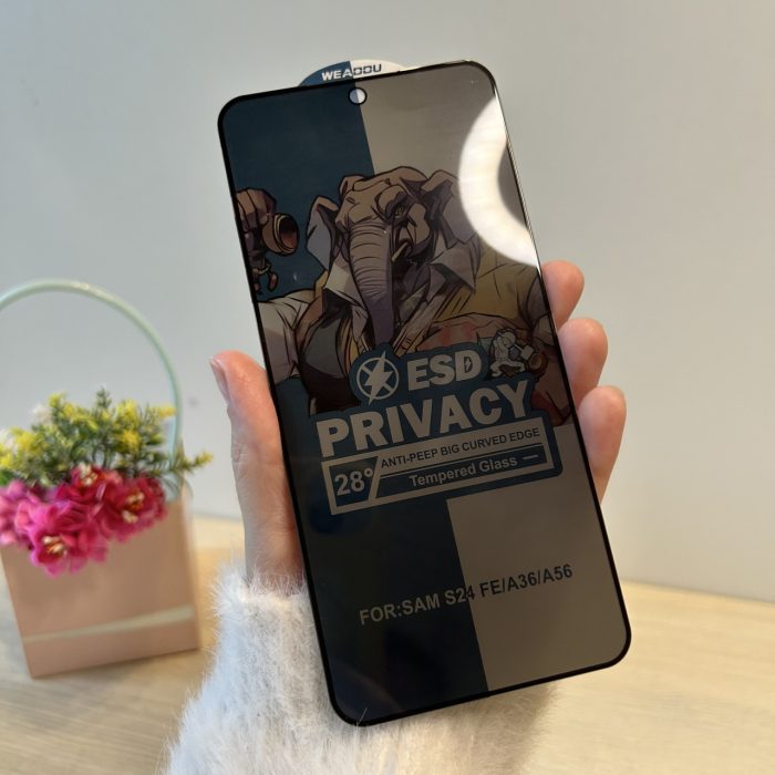 Скло на екран Samsung A36 5g захисне на екран із функцією Антишпіон Privasy Glass - Зображення 3