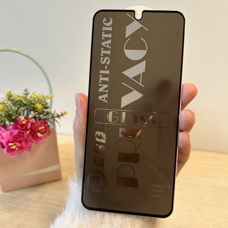 Скло для xiaomi redmi 12 захисне на екран із функцією Антишпигун Privasy Antistatic Glass
