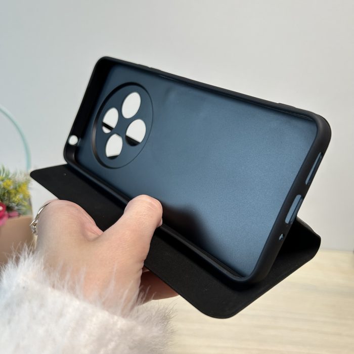 Чохол для xiaomi redmi 14c книжка підставка з магнітом і візитницею Business Leather чорний - Зображення 4