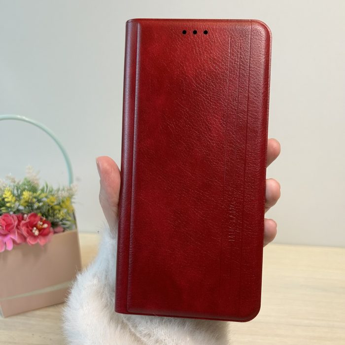 Чехол для poco c75 книжка подставка с магнитом и визитницей Business Leather черный - Зображення 6