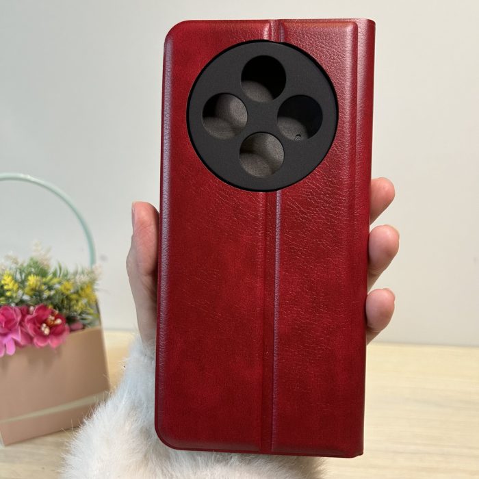 Чехол для poco c75 книжка подставка с магнитом и визитницей Business Leather черный - Зображення 8