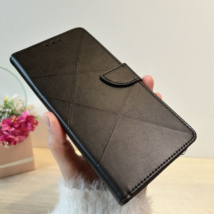 Чохол для xiaomi redmi Note 10 pro чохол книжка підставка з хлястиком і магнітом синій - Зображення 7