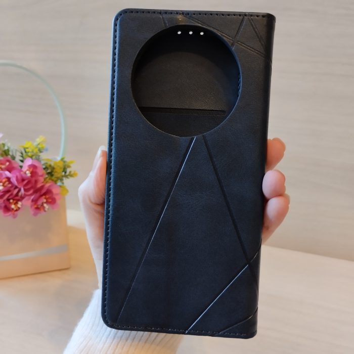 Чохол для xiaomi redmi 14c з книжка підставка з магнітом і візитницею Business Leather чорний - Зображення 8