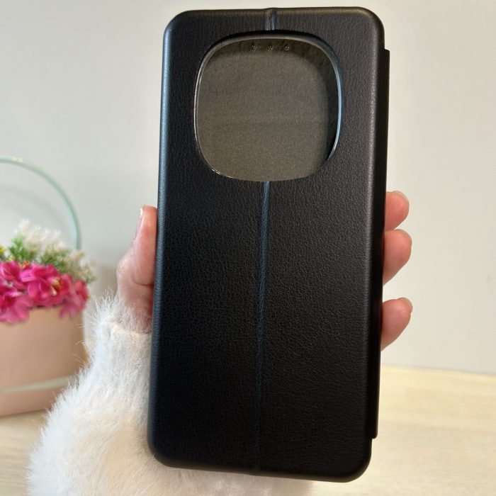 Чохол на xiaomi redmi Note 14 pro 4g книжка підставка на магніті та візитницею Premium (бордо) - Зображення 10
