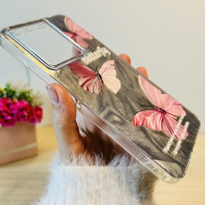 Чохол на xiaomi redmi Note 13 4g силіконова жіноча накладка блискуча з малюнком бантики - Зображення 7