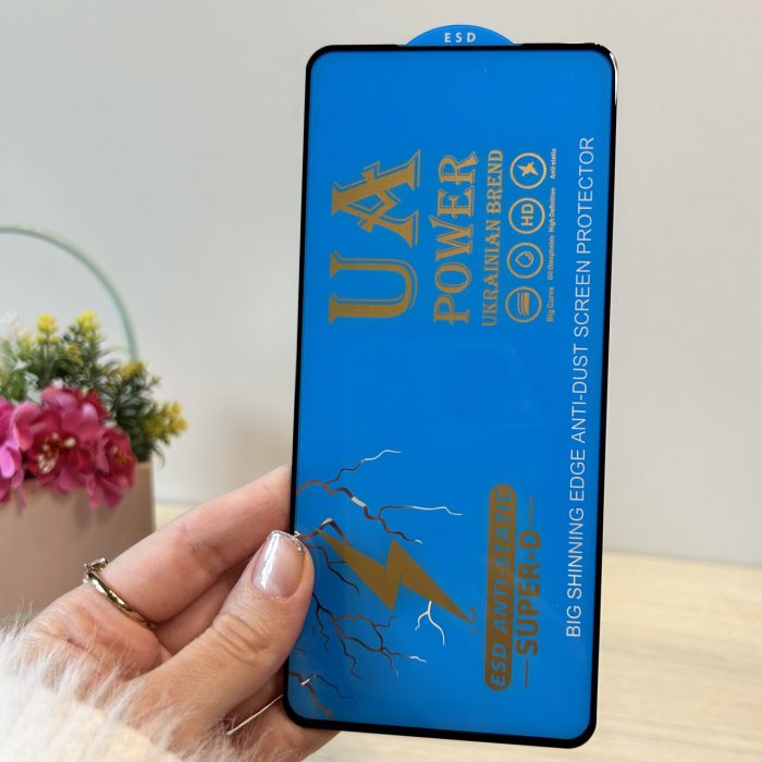 Набор чехол + стекло для xiaomi redmi Note 10 pro женский силиконовый с золотистой рамкой Luxury (мятный) - Зображення 10