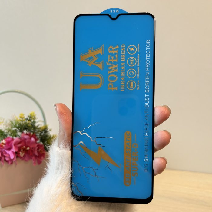 Набір чохол + скло для xiaomi redmi 12c жіночий силіконовий прозорий із рамкою зелений - Зображення 10