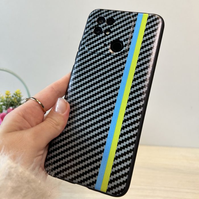 Набір чохол + скло для xiaomi redmi 10c силіконовий однотонний сірий Silicone Entry lux - Зображення 3