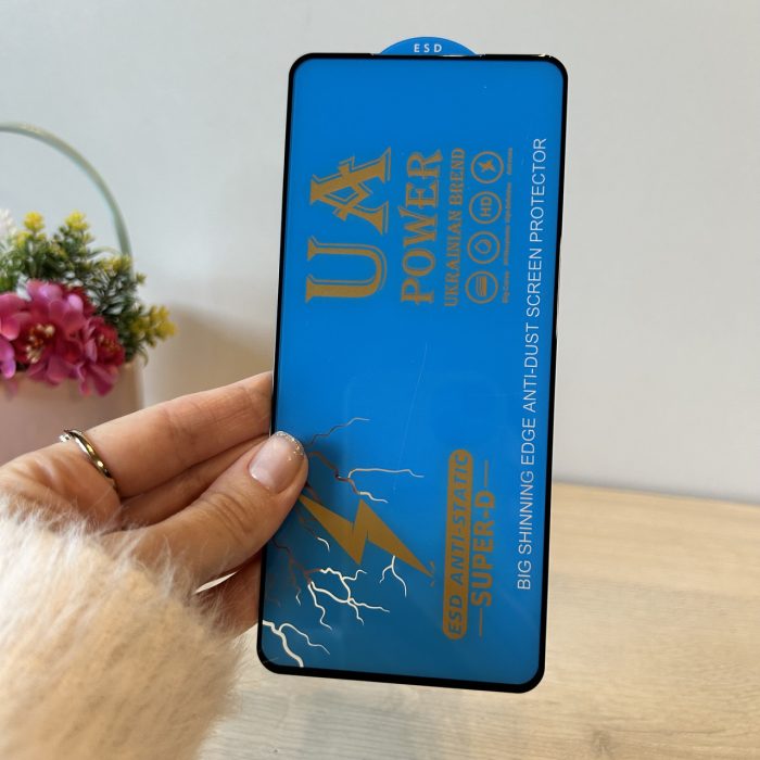 Набір скло + чохол для xiaomi redmi Note 10 pro силіконовий однотонний Sports Car Design (чорний) - Зображення 9