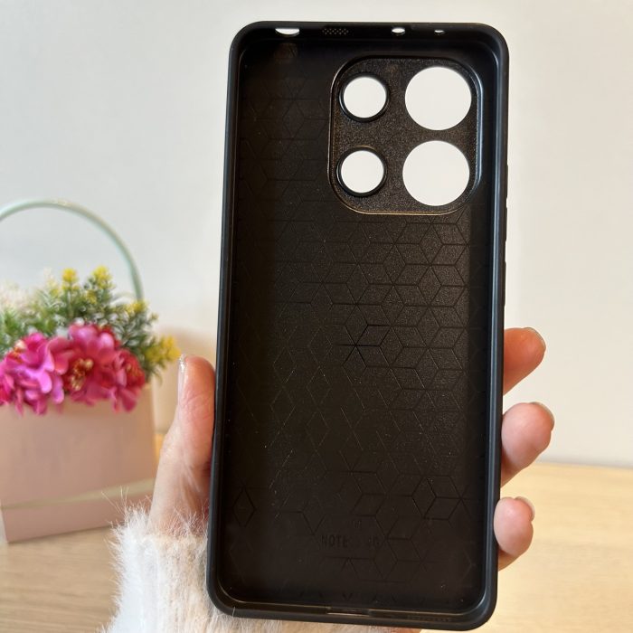 Набір скло + чохол для xiaomi redmi Note 13 4g силіконова жіноча накладка з малюнком Prisma Brand - Зображення 8