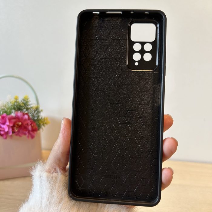 Набір чохол + скло на xiaomi redmi Note 12 pro 4g жіноча накладка з малюнком Prisma рожеві сердечка - Зображення 8