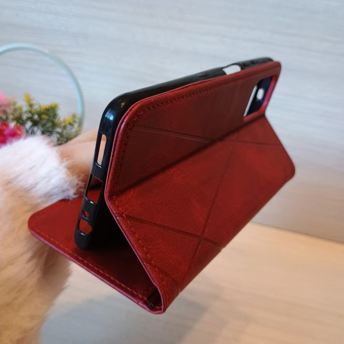 Чохол для xiaomi redmi Note 12s книжка підставка з магнітом і візитницею Business Leather - Зображення 7