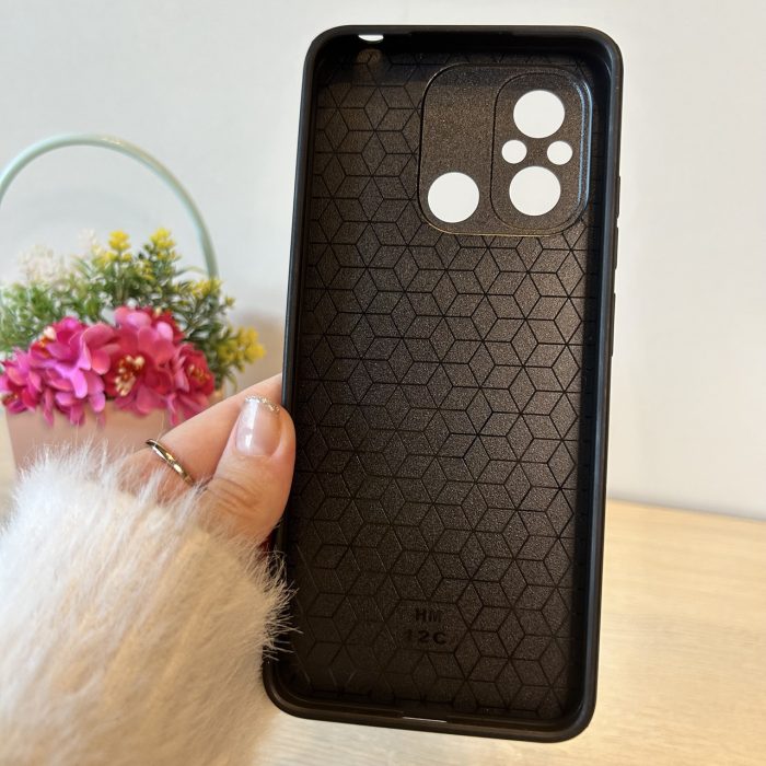 Набір чохол + скло для xiaomi redmi 12c жіночий силіконовий з малюнком - Зображення 10