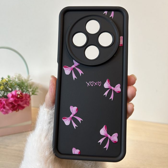 Чехол для xiaomi redmi 14c силиконовый с рисунком  TPU Pictures бордо троянди - Зображення 9