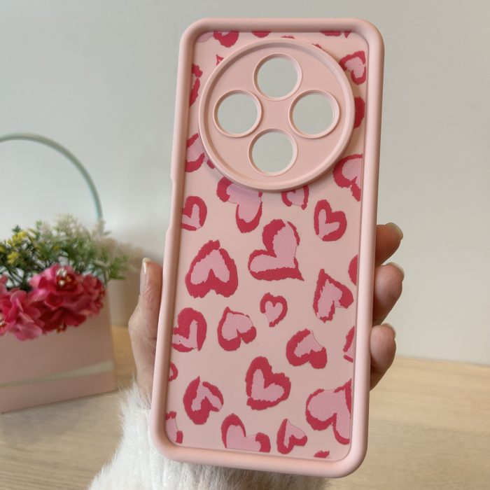 Чехол для xiaomi redmi 14c силиконовый с рисунком  TPU Pictures пудрове серце - Зображення 2