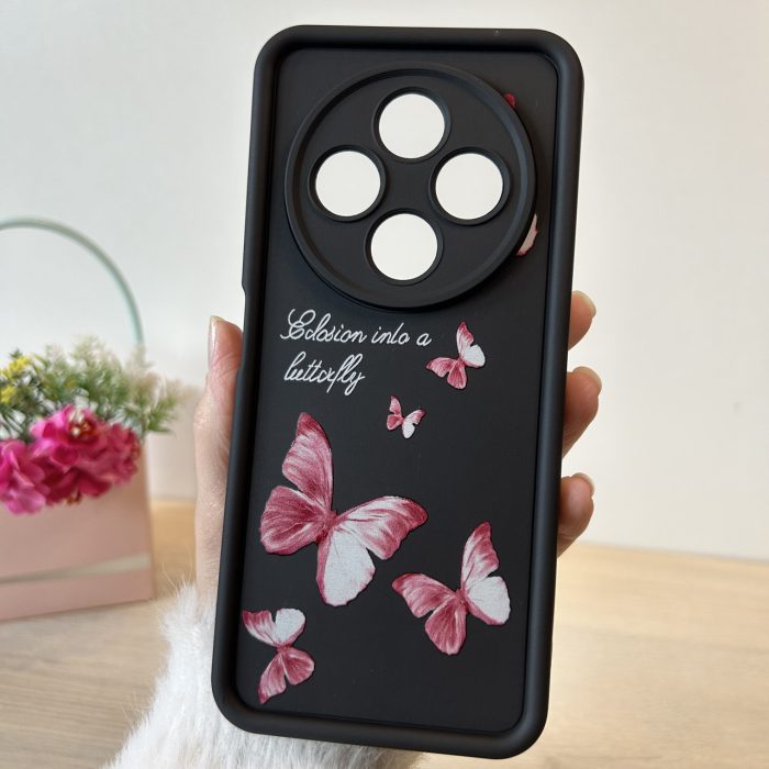 Чехол для xiaomi redmi 14c силиконовый с рисунком  TPU Pictures пудрова сакура - Зображення 10