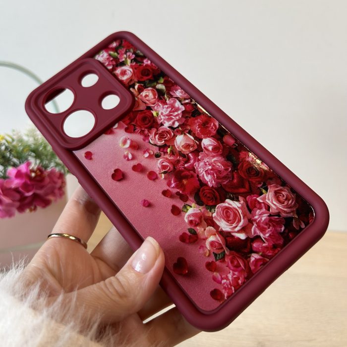 Чехол для xiaomi redmi Note 13 4g  силиконовый с рисунком TPU Pictures - Зображення 3