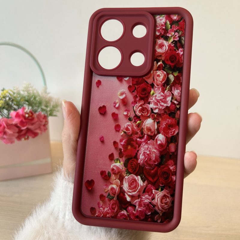 Чехол для xiaomi redmi Note 13 4g  силиконовый с рисунком TPU Pictures