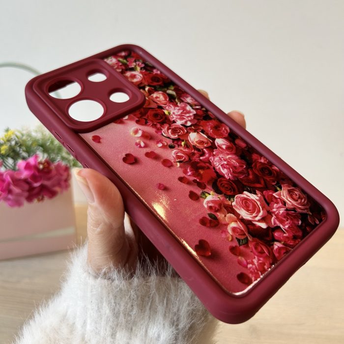 Чехол для xiaomi redmi Note 13 4g  силиконовый с рисунком TPU Pictures - Зображення 4