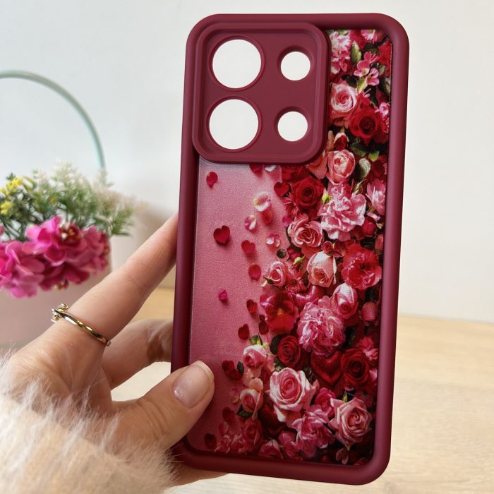 Чехол для xiaomi redmi Note 13 4g  силиконовый с рисунком TPU Pictures - Зображення 2