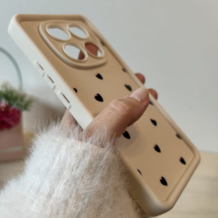 Чехол для xiaomi redmi Note 14 pro 4g силиконовый с рисунком TPU Pictures біле сердечка - Зображення 6