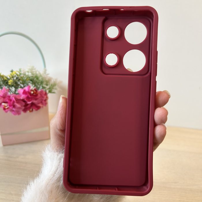Чохол для xiaomi redmi Note 14s силіконовий з малюнком TPU Pictures Case бордо ведмедик - Зображення 10