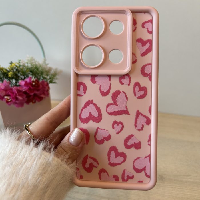 Чохол для xiaomi redmi Note 13 pro 4g силіконовий з малюнком TPU Pictures Case черный с бабочками - Зображення 5