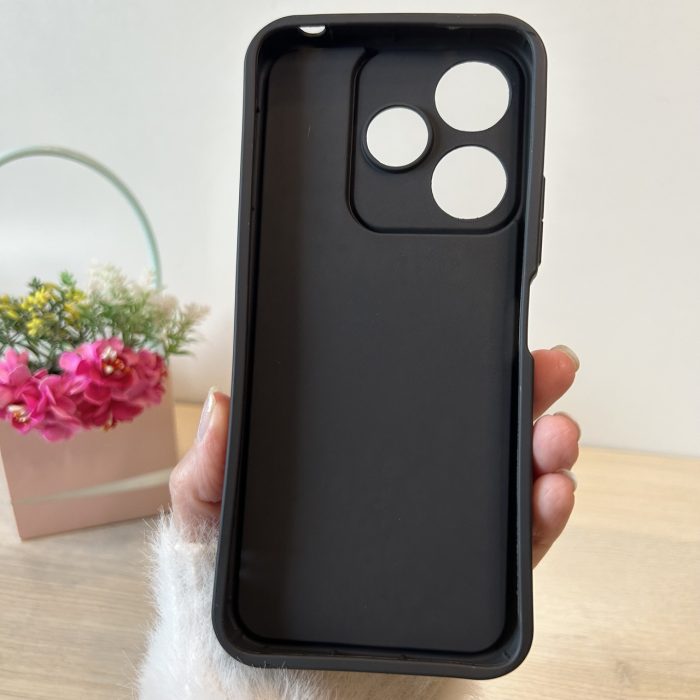 Чохол для Xiaomi redmi 13 4g силіконовий з малюнком TPU Pictures Case чорний з метеликами - Зображення 9