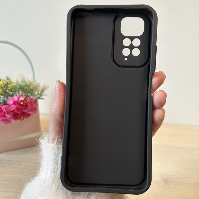 Чохол для xiaomi redmi Note 11 4g / Note 11s силіконовий з малюнком TPU Pictures Case чорний з метеликами - Зображення 10