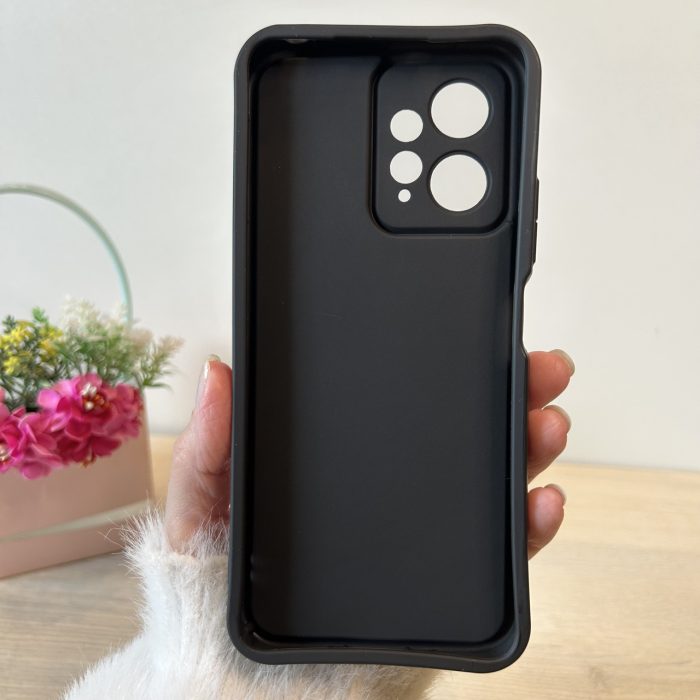 Чехол на xiaomi redmi Note 12 4g силиконовый с рисунком TPU Pictures Case черный с бантиками - Зображення 9
