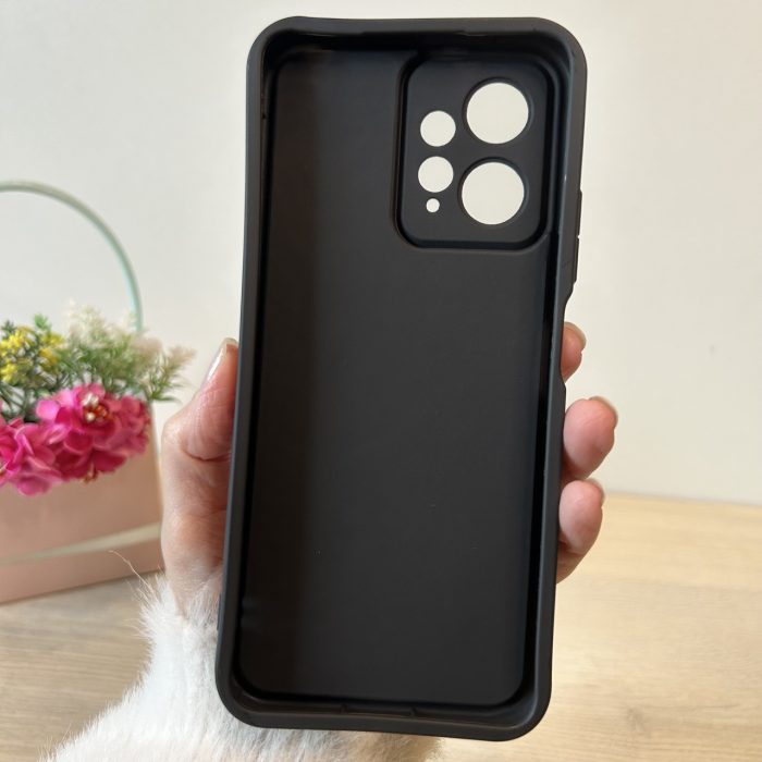 Чохол на xiaomi redmi Note 12 4g силіконовий з малюнком TPU Pictures Case чорний з метеликами - Зображення 8
