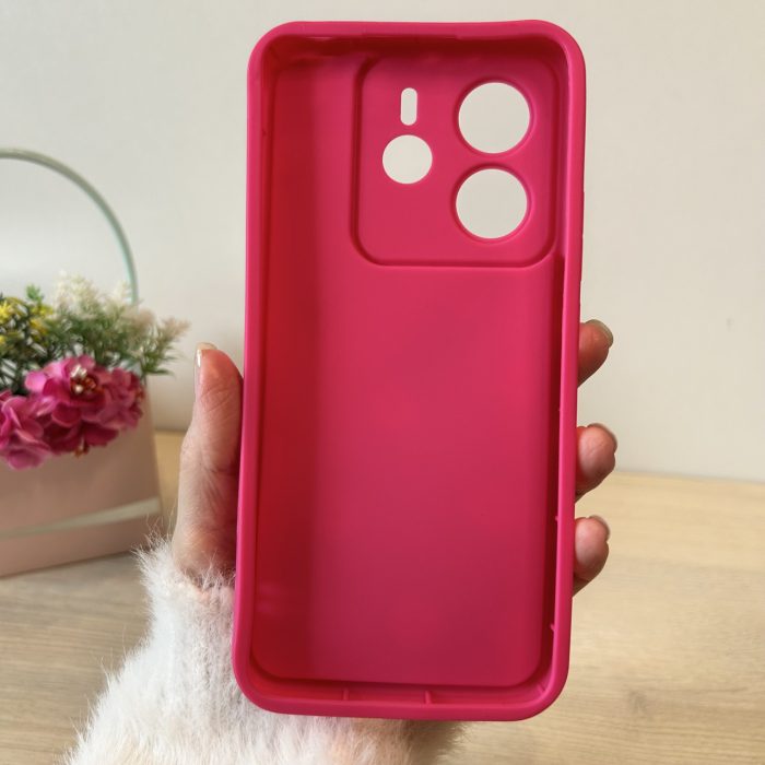 Чехол для Xiaomi redmi Note 14 4g силиконовый с рисунком TPU Pictures Case розовый с ромашками - Зображення 10
