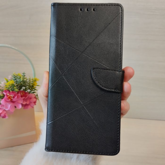 Чохол для xiaomi redmi 9a книжка підставка з хлястиком і кишенями для карток LuxyryStyle синій - Зображення 7
