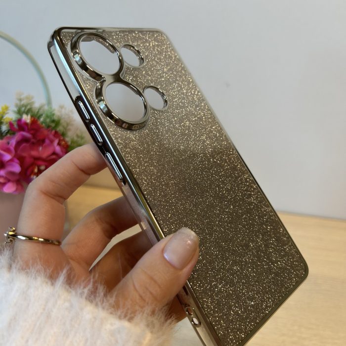 Чохол на xiaomi redmi Note 13 pro 4g силіконова жіноча накладка блискучий сяомі редмі нот 13 про 4g - Зображення 6