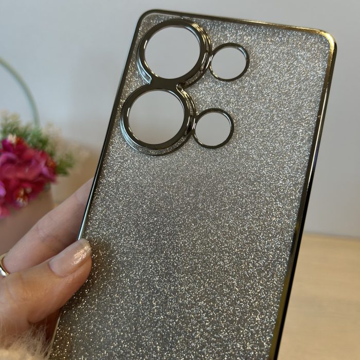 Чохол на xiaomi redmi Note 13 pro 4g силіконова жіноча накладка блискучий сяомі редмі нот 13 про 4g - Зображення 9