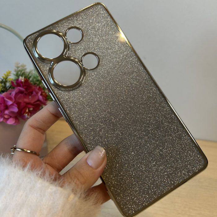 Чохол на xiaomi redmi Note 13 pro 4g силіконова жіноча накладка блискучий сяомі редмі нот 13 про 4g - Зображення 4