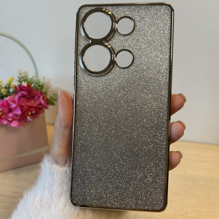 Чохол на xiaomi redmi Note 13 pro 4g силіконова жіноча накладка блискучий сяомі редмі нот 13 про 4g - Зображення 2
