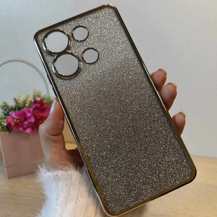 Чохол на xiaomi redmi Note 13 pro 4g силіконова жіноча накладка блискучий сяомі редмі нот 13 про 4g - Зображення 3