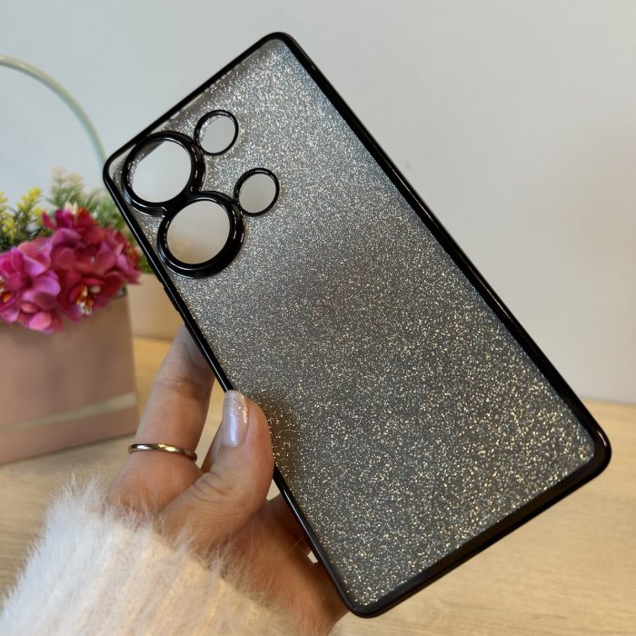 Чохол на xiaomi redmi Note 13 pro 4g силіконова жіноча накладка на блискучий сяомі редмі нот 13 про 4g - Зображення 6