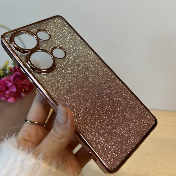 Чохол на xiaomi redmi Note 13 pro 4g силіконова жіноча накладка блискучий на сяомі редмі нот 13 про 4g - Зображення 8
