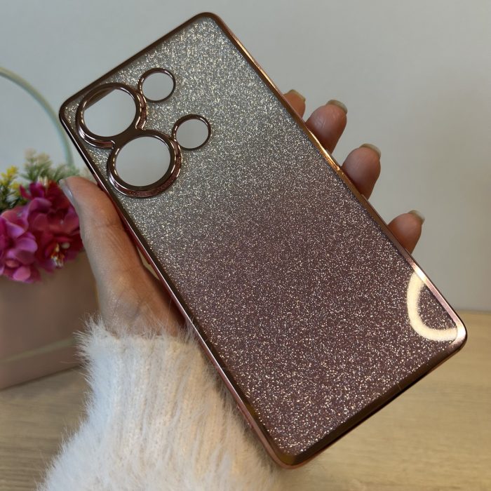 Чохол на xiaomi redmi Note 13 pro 4g силіконова жіноча накладка блискучий на сяомі редмі нот 13 про 4g - Зображення 6