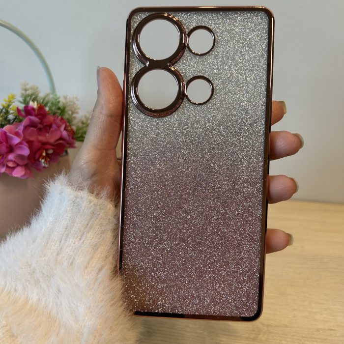Чохол на xiaomi redmi Note 13 pro 4g силіконова жіноча накладка блискучий на сяомі редмі нот 13 про 4g - Зображення 2