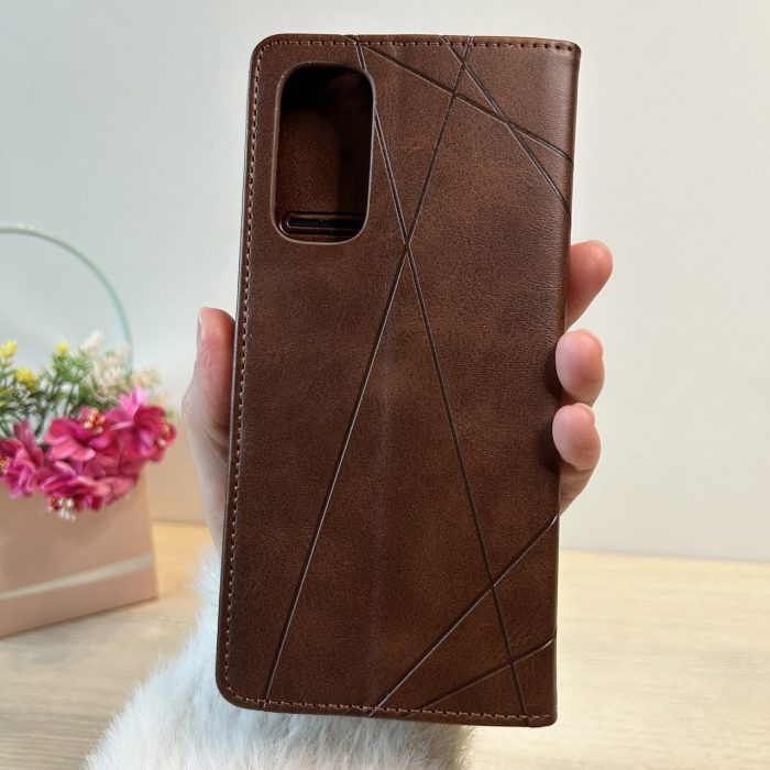 Чохол для xiaomi redmi Note 11 4g / Note 11s книжка підставка з візитницею Business Leather Clasp синій - Зображення 8