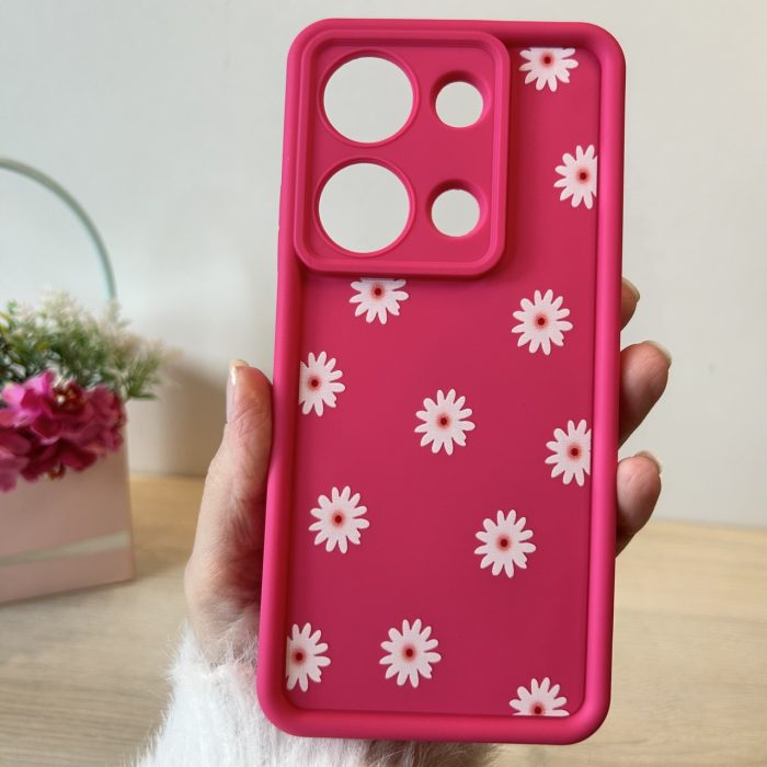 Чохол для xiaomi redmi Note 13 pro 4g силіконовий з малюнком TPU Pictures Case білий сердечка - Зображення 8