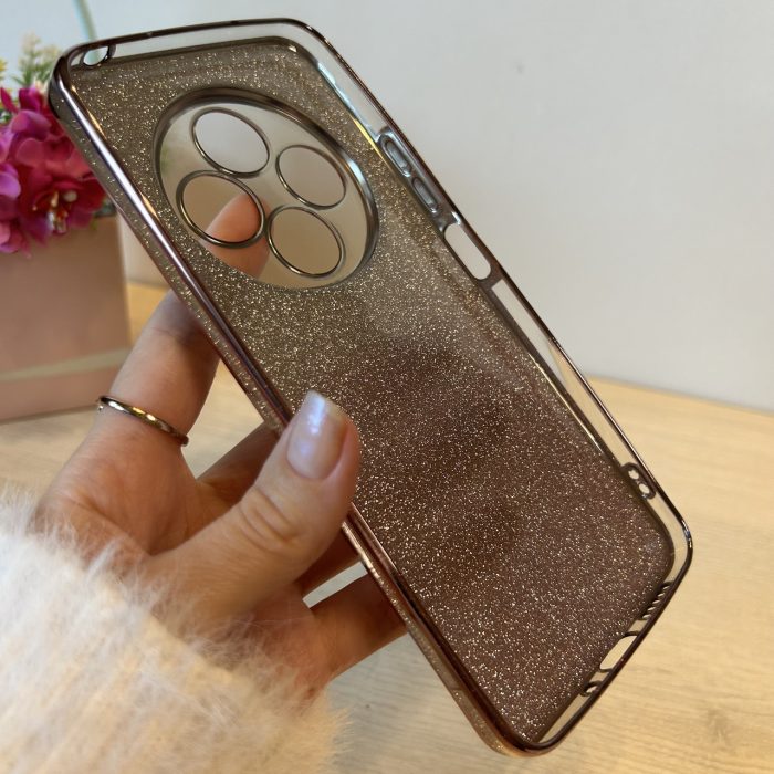 Чохол для xiaomi redmi 14c силіконова жіноча накладка блискучий градієнт фіолетовий - Зображення 8