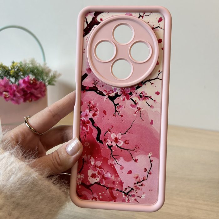 Чехол для xiaomi redmi 14c силиконовый с рисунком  TPU Pictures білий метелики - Зображення 7