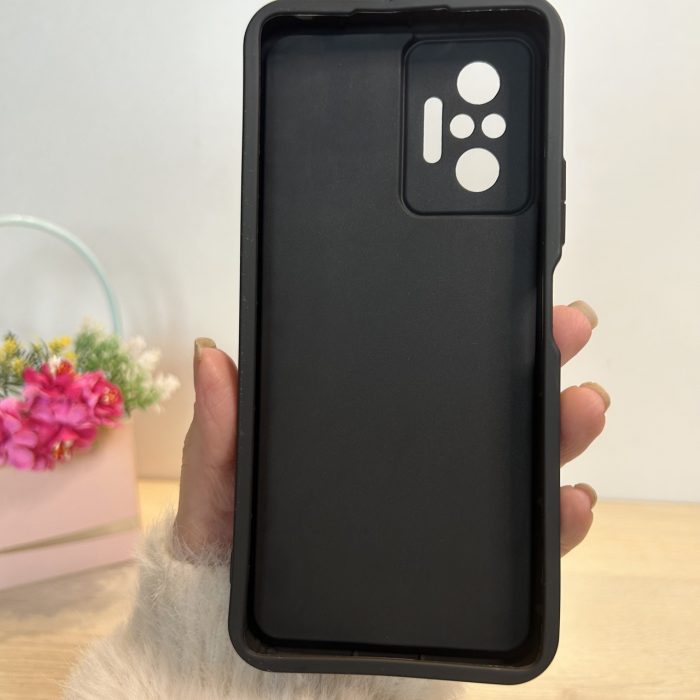 Чохол на xiaomi redmi Note 10 pro силіконовий з малюнком TPU Pictures Case чорний з метеликами - Зображення 9